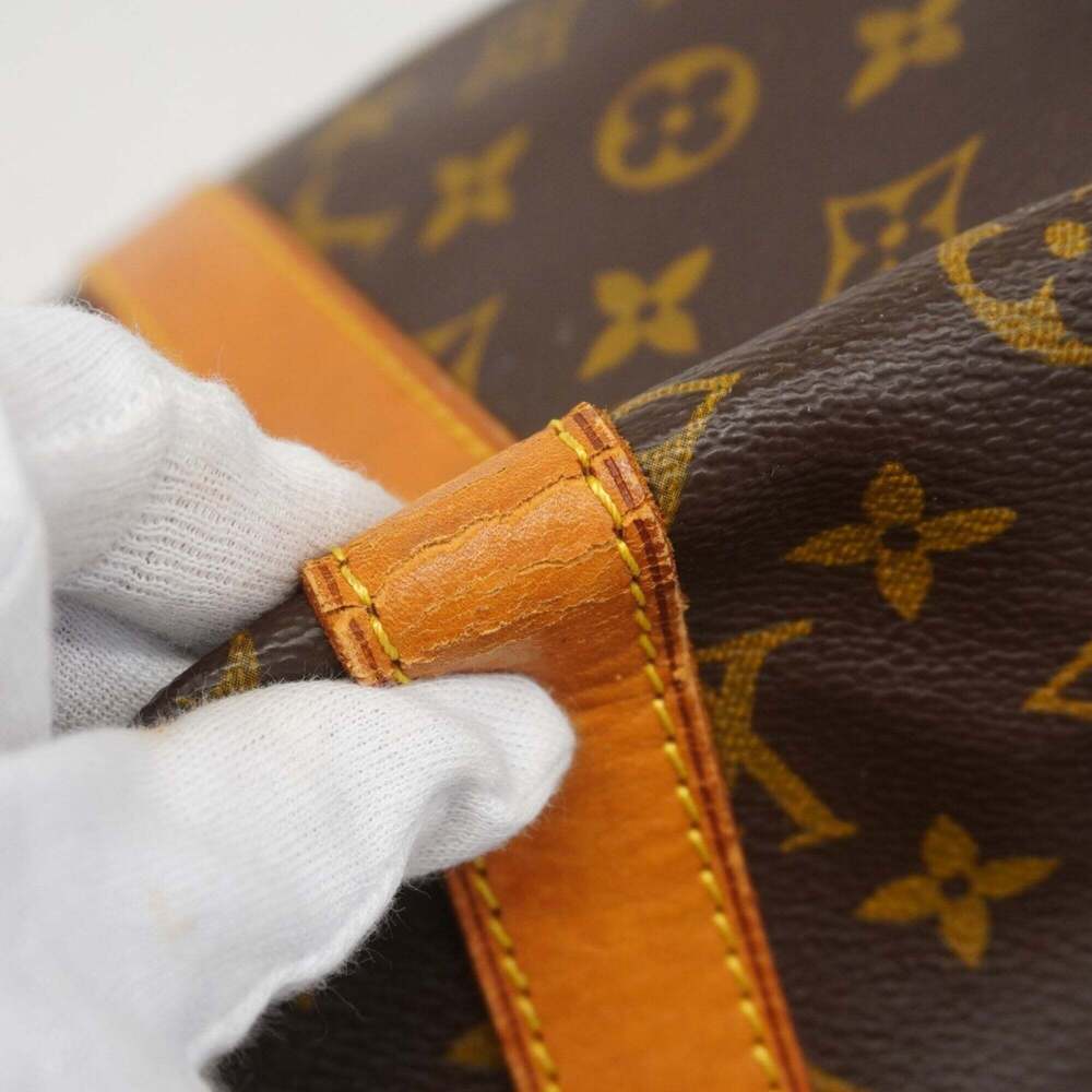 LOUIS VUITTON Brown Monogram Keepall 55 Boston Bag - Picture 8 of 12